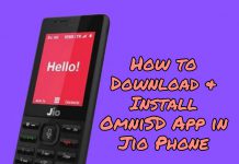 How to Download & Install OmniSD in Jio Phone Without PC OmniSD